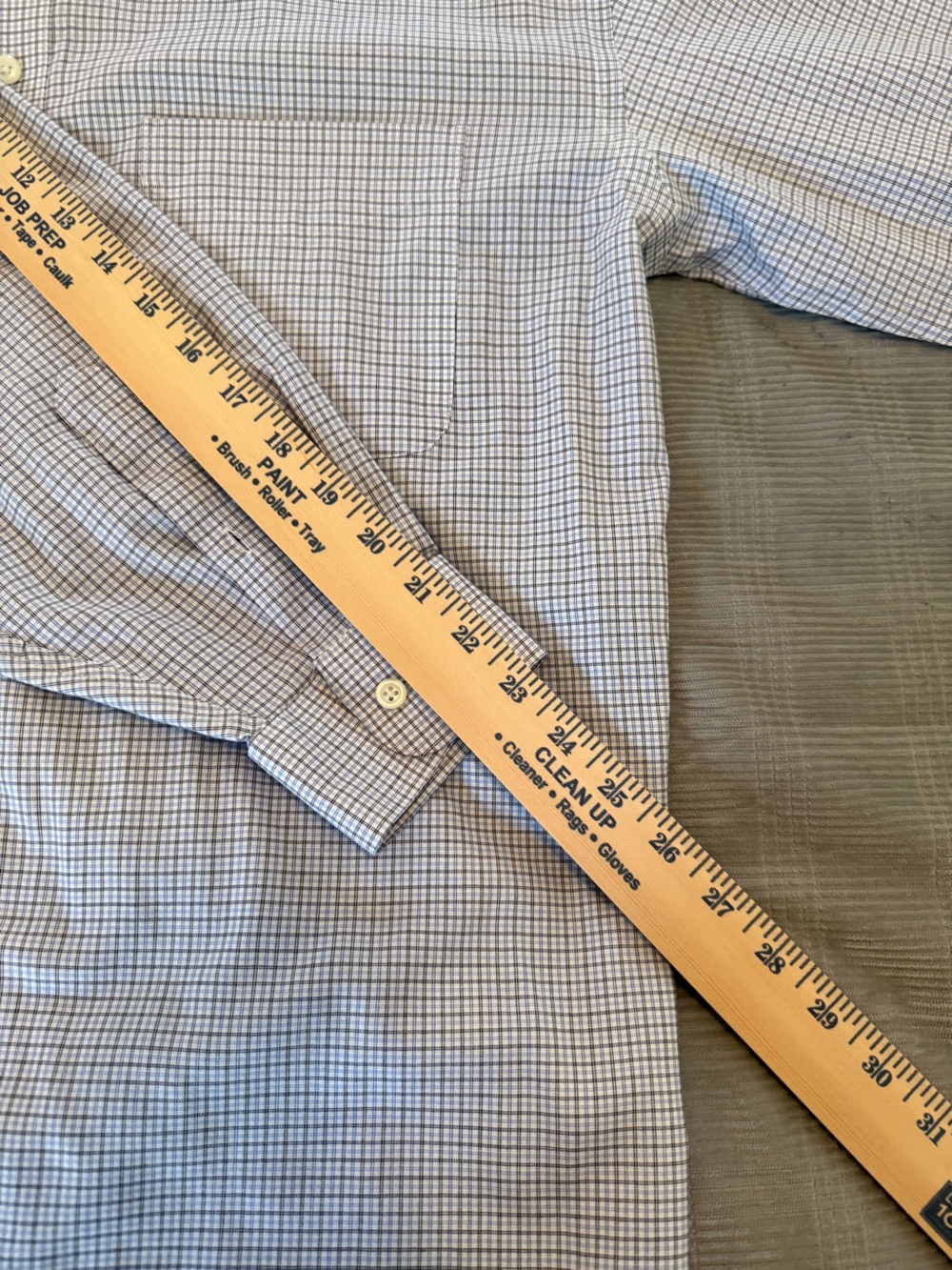 Joseph & Feiss International Button-Down Dress Shirt Medium 2-Ply No Iron Cotton - Picture 8 of 8